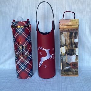 3 Wine Gift Boxes/Totes